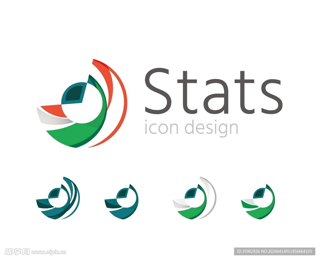 统计相关标志设计示例