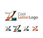 酷炫字母标志设计示例