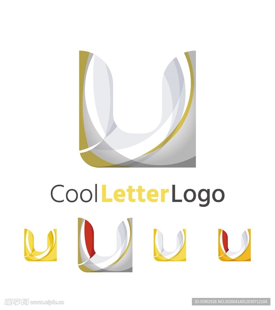 酷炫字母标志设计