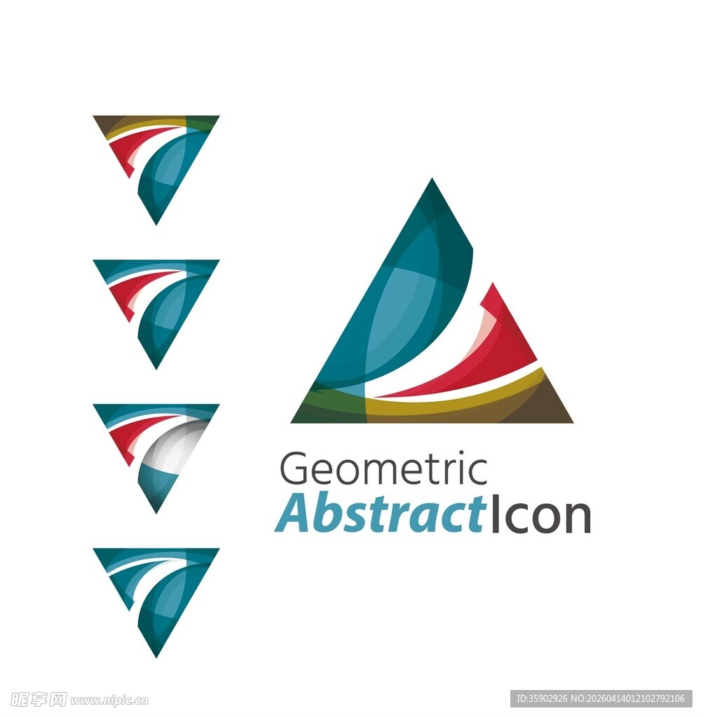 几何抽象图标设计