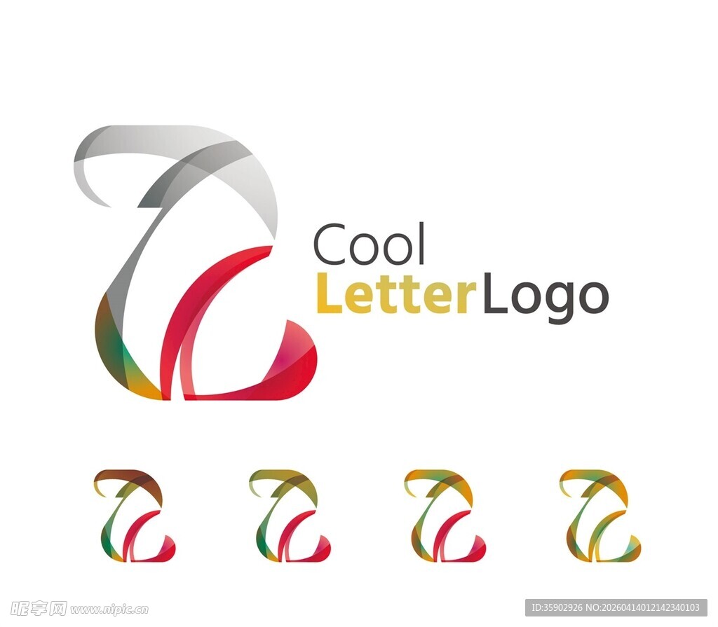 酷炫字母标志设计