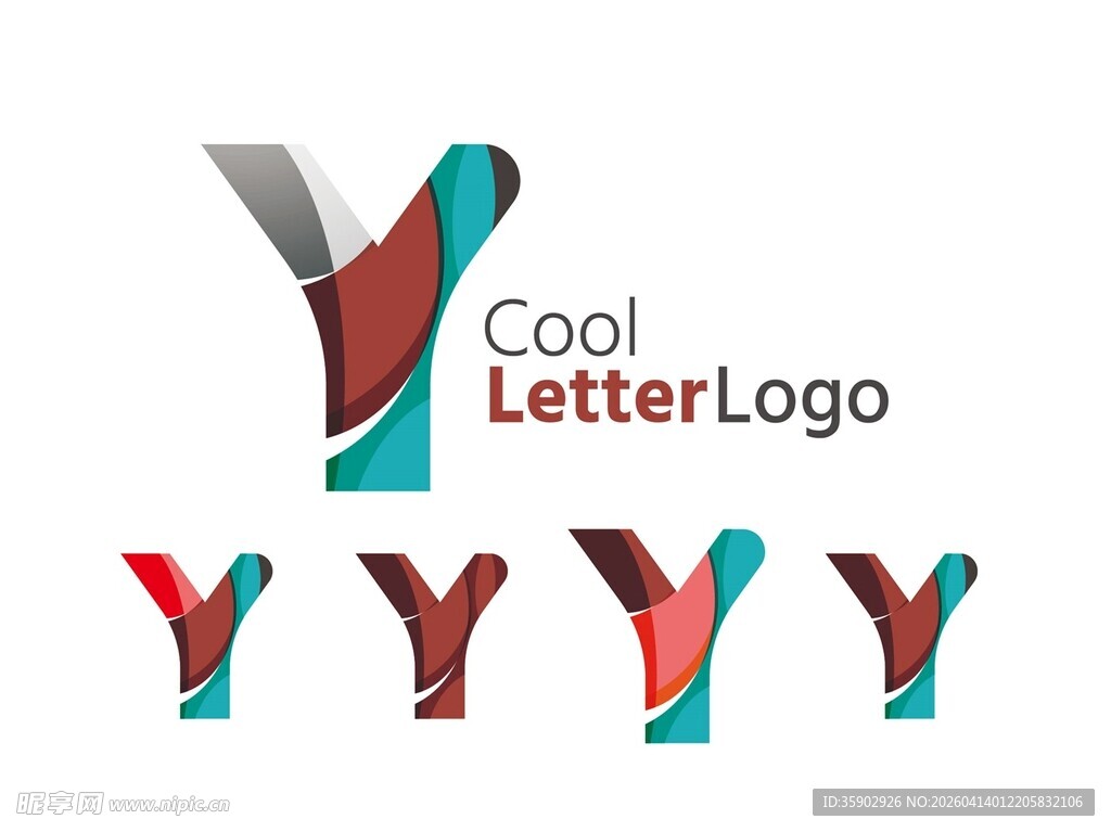 创意字母Y标志设计