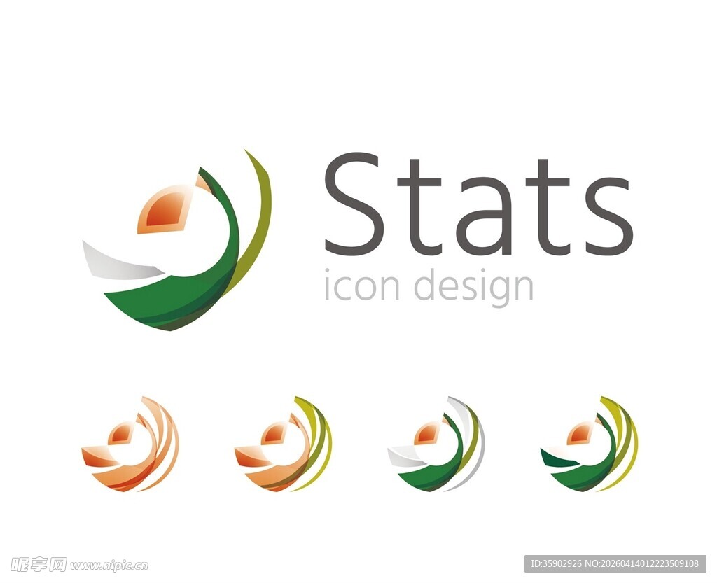 统计相关标志设计示例