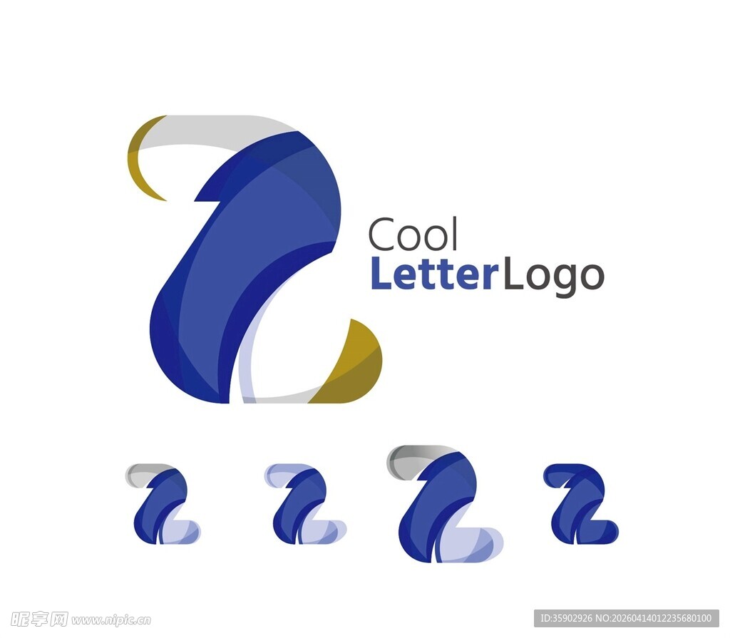 创意字母Z标志设计