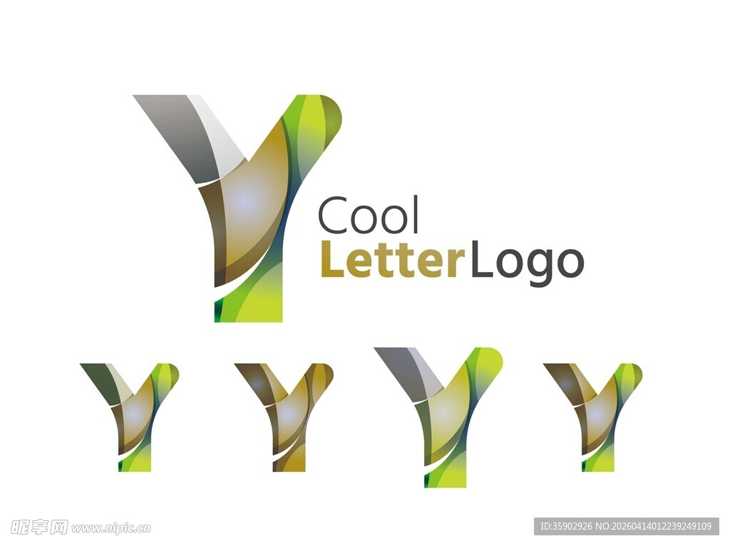 创意字母Y标志设计