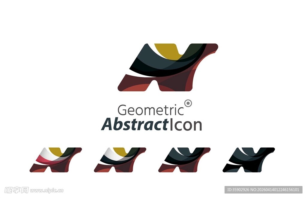 抽象图标设计示例