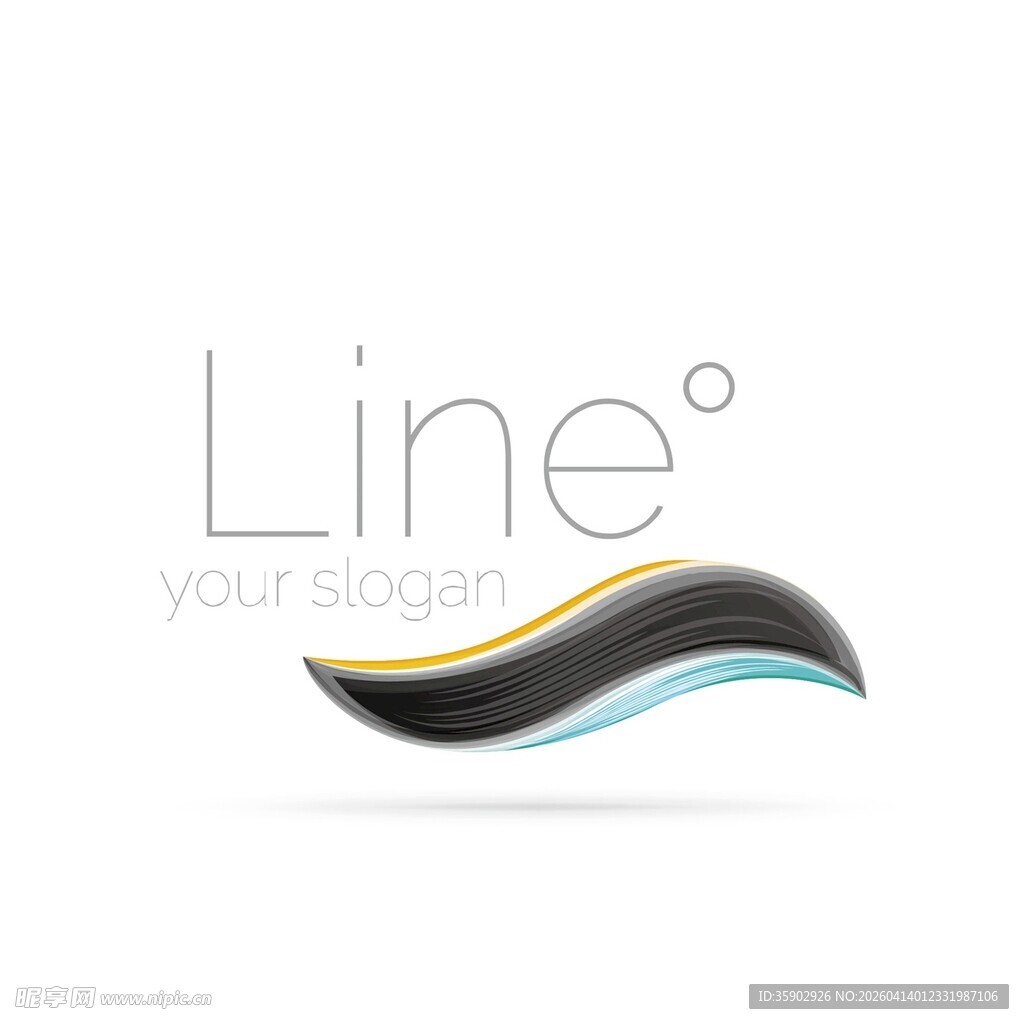 Line品牌创意标志设计