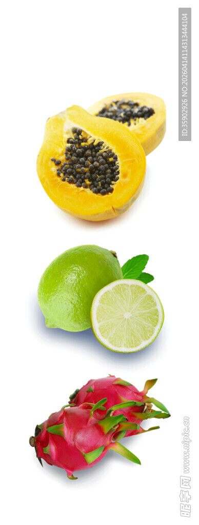 多样美味热带水果组合