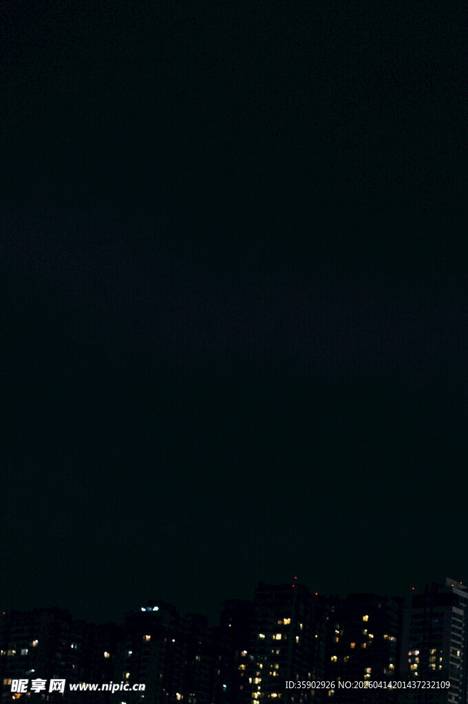 城市夜景中的灯火辉煌