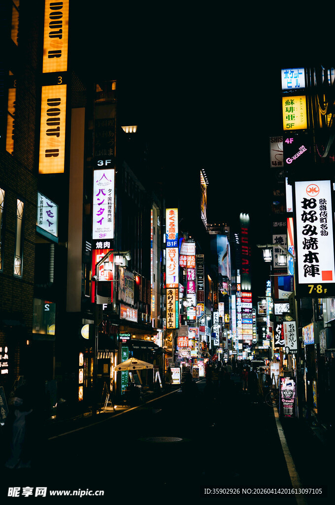 繁华都市夜景