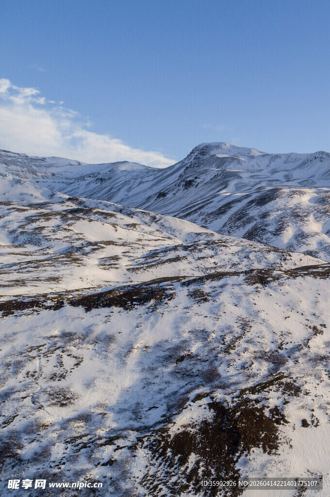 雪山壮丽风光
