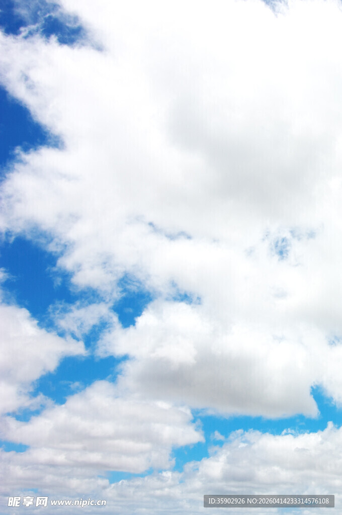 蓝天白云美景