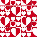 爱心图案背景