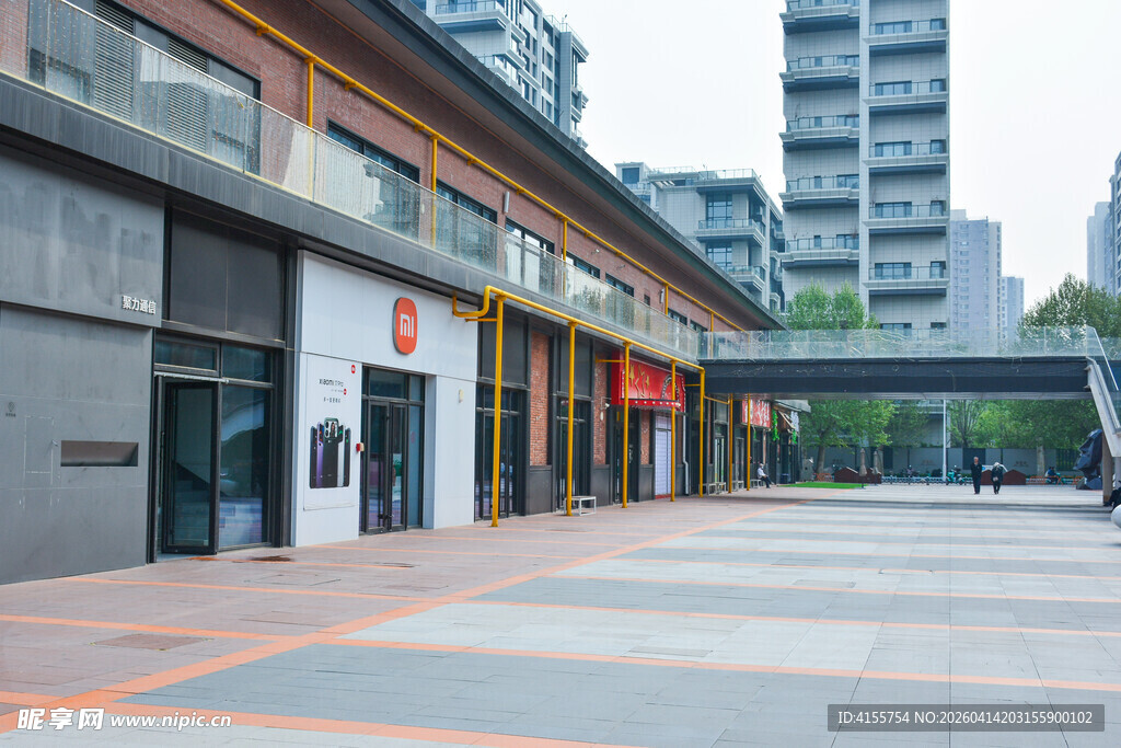 现代商业街区建筑景观