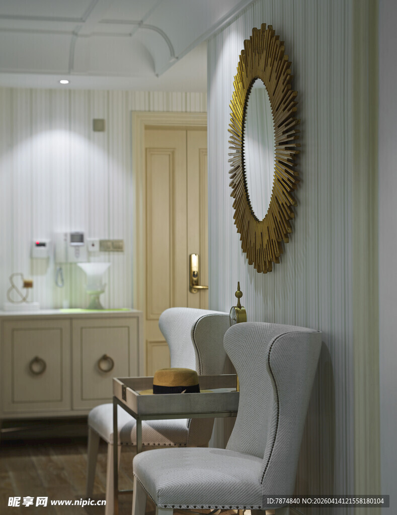 优雅简约的室内一角