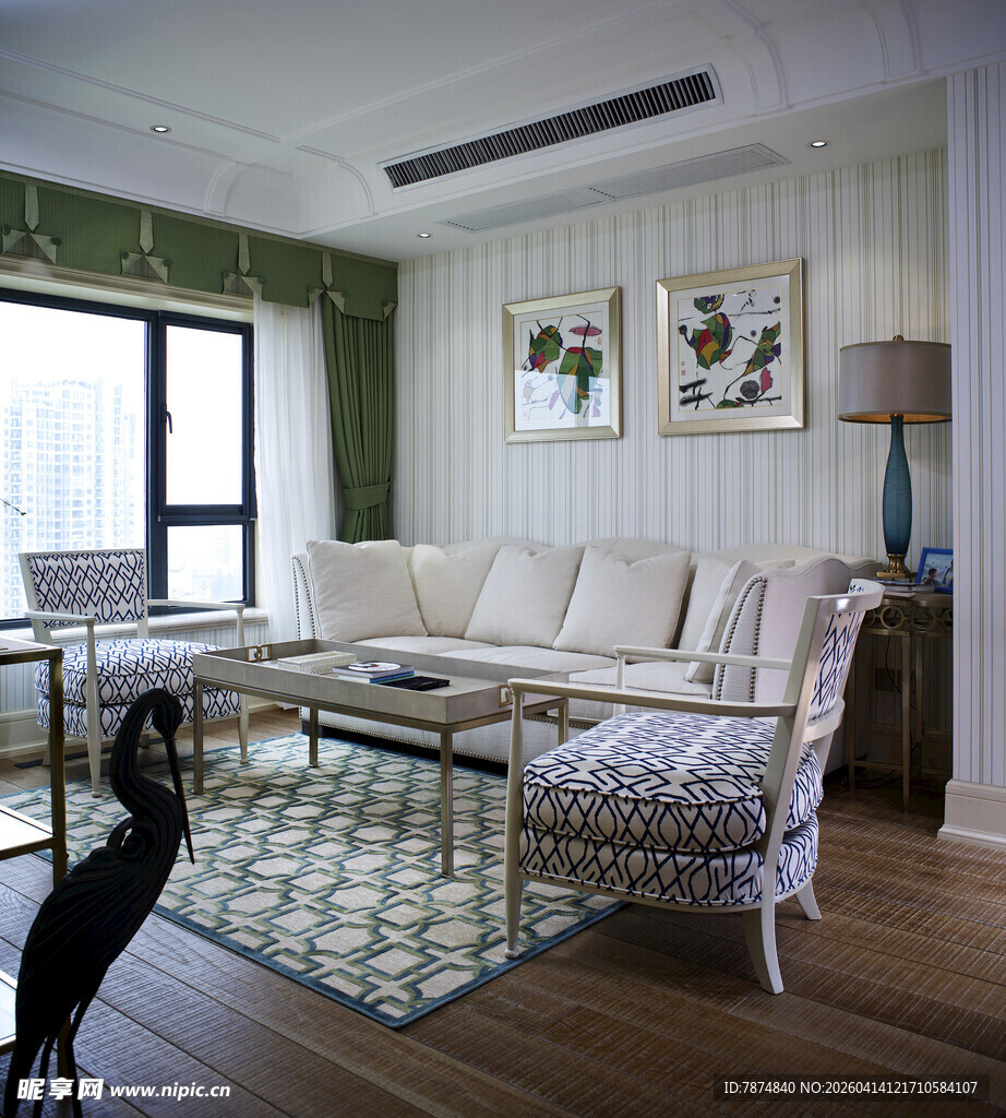 现代简约风温馨客厅一角