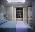 优雅卧室 精致衣柜设计