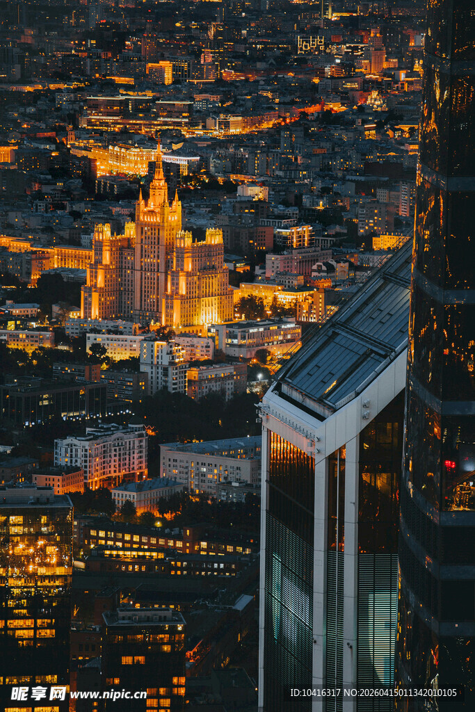 莫斯科夜景