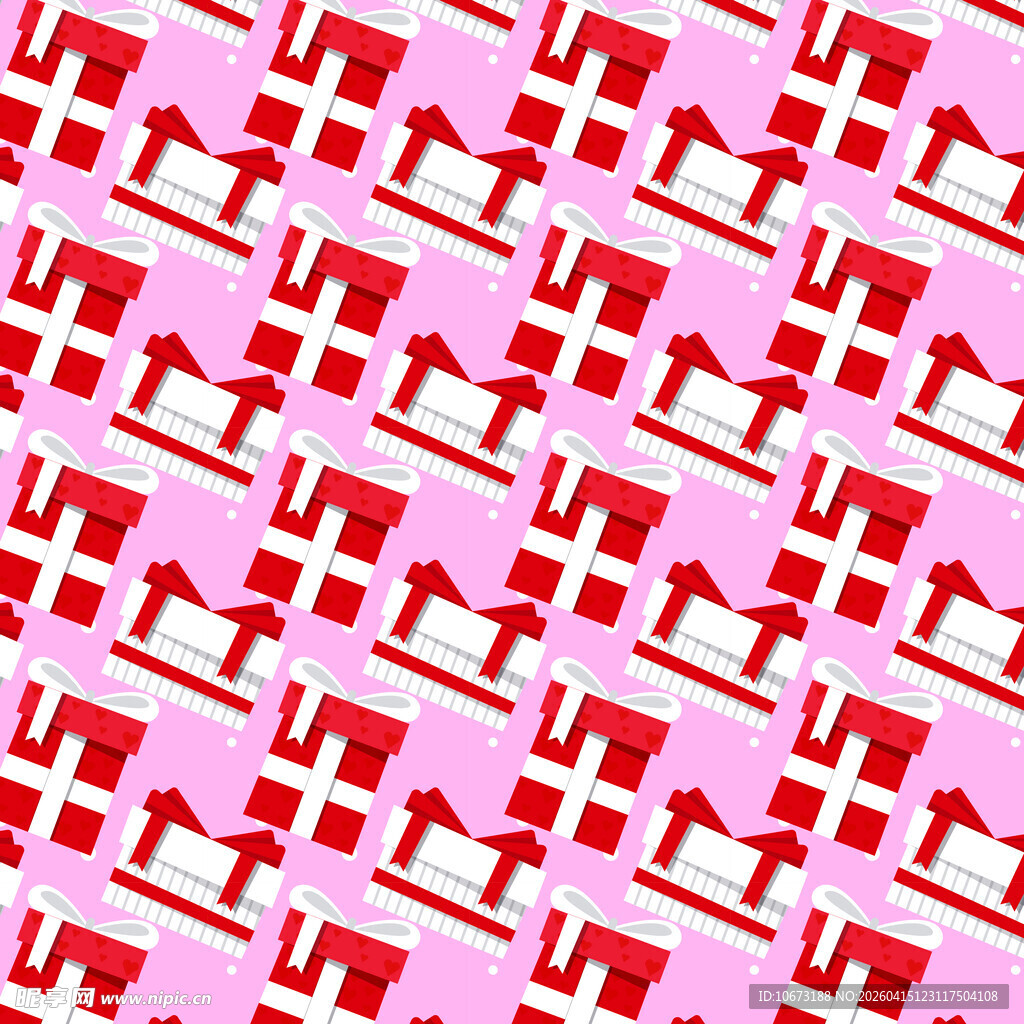 礼盒图案背景图片