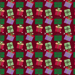 多彩礼盒图案背景图片