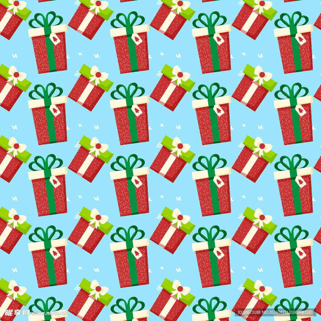 红色礼盒图案背景图片