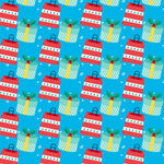 圣诞礼盒图案背景图片