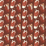 红色礼盒图案背景图片