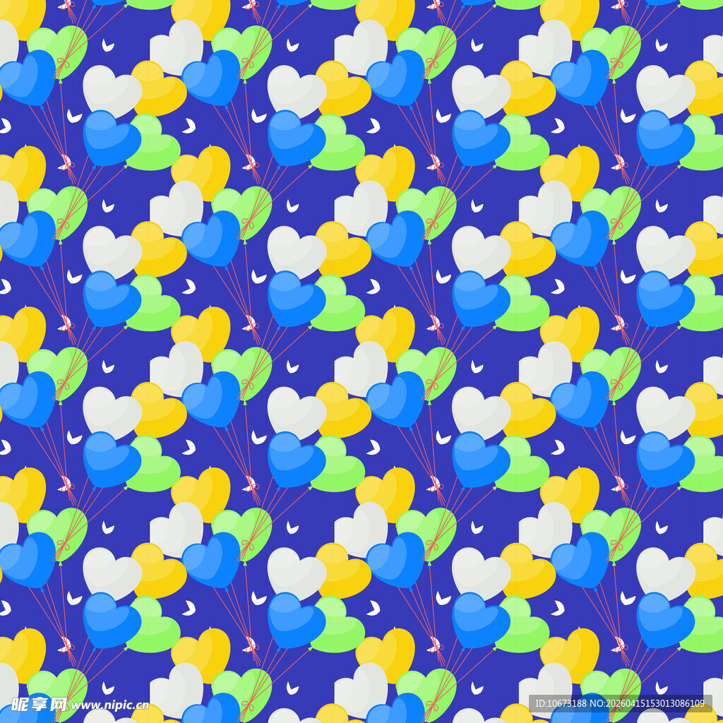 气球图案背景图片