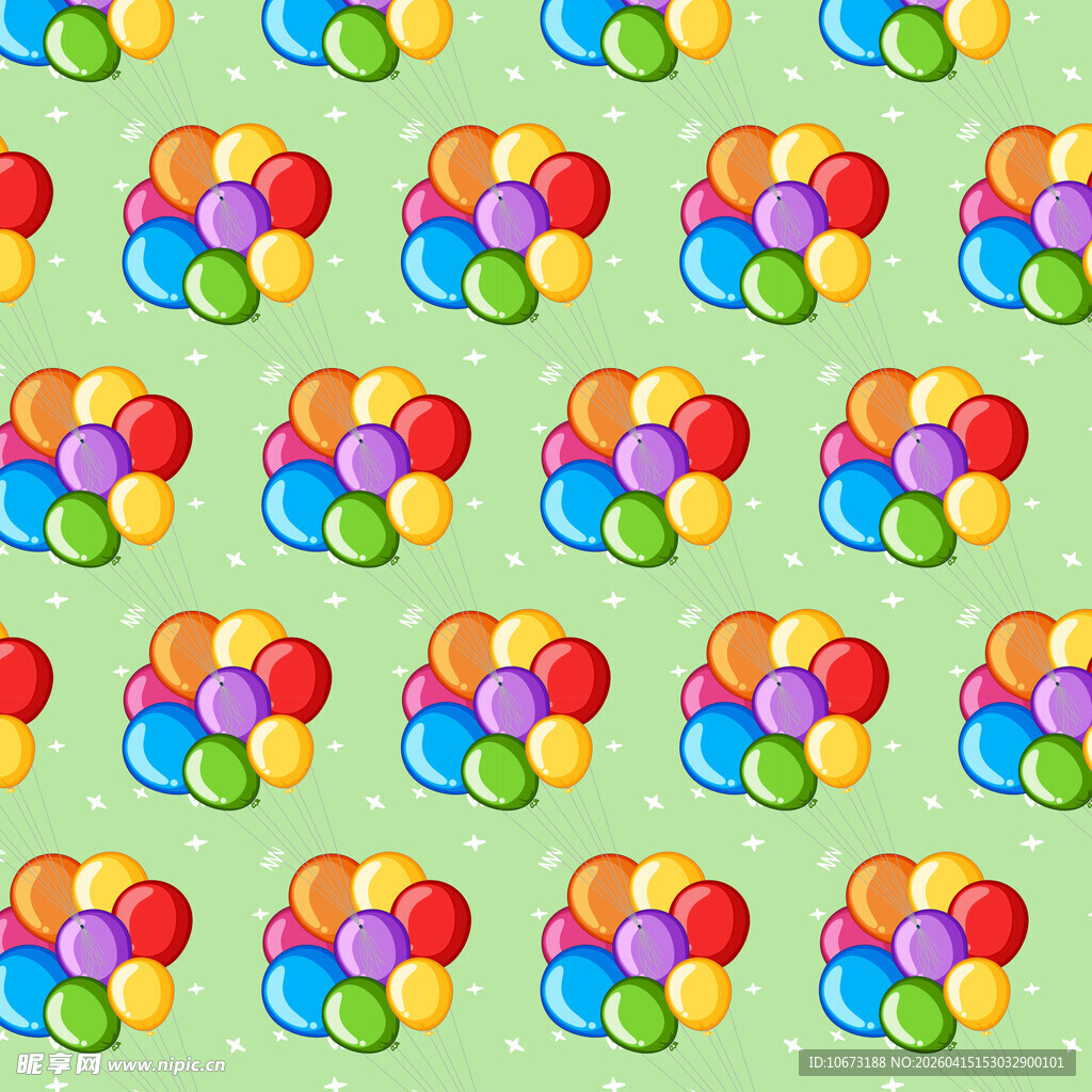 气球图案背景图片