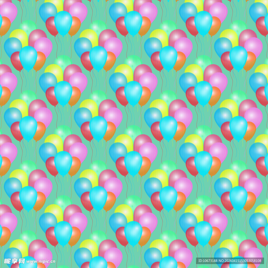 气球图案背景图片