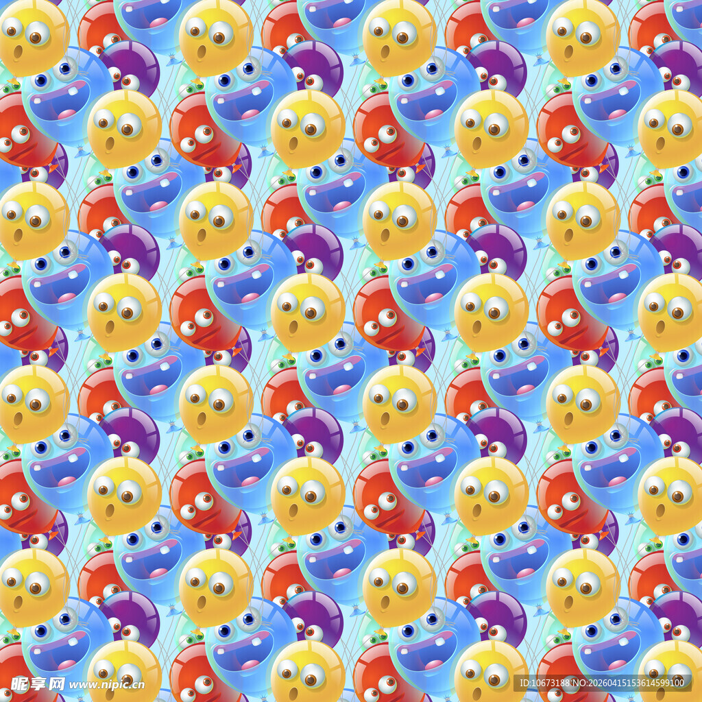 气球图案背景图片