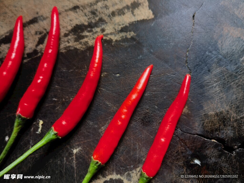 新鲜红辣椒