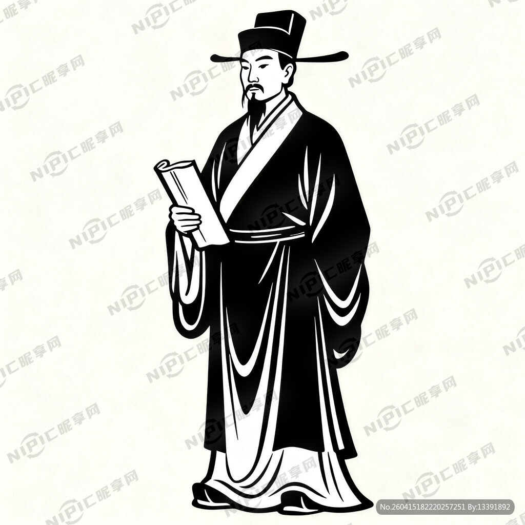 生成一张矢量全身像