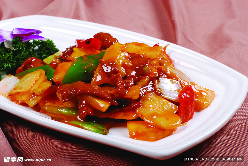 鬼马牛肉 元例