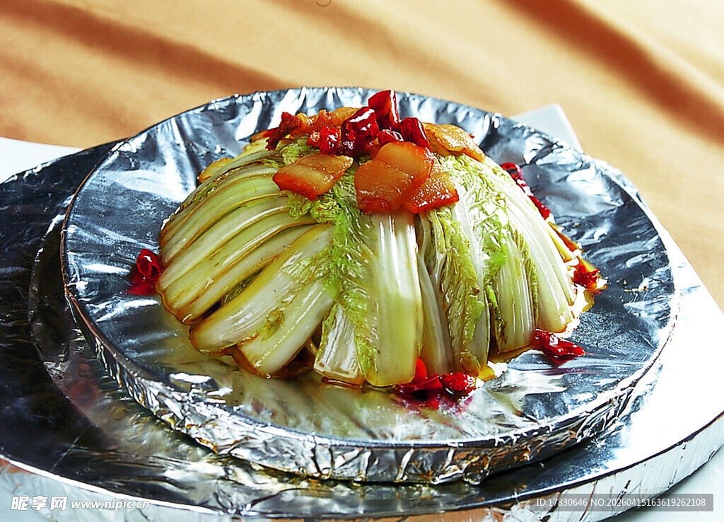 铁板娃娃菜
