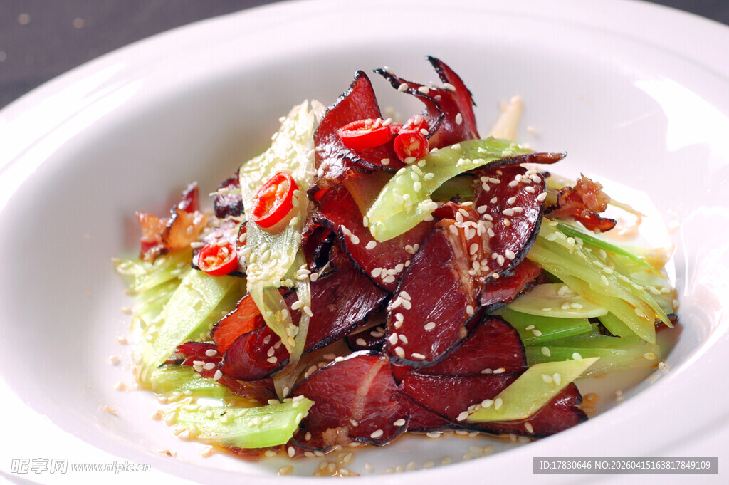 湘菜 干煸腊牛肉