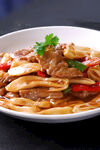鲜菇牛柳