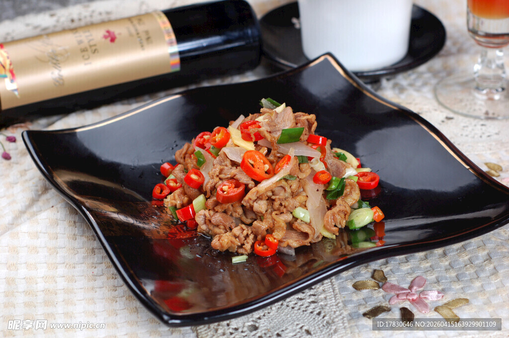 湘菜 香炒腊猪舌