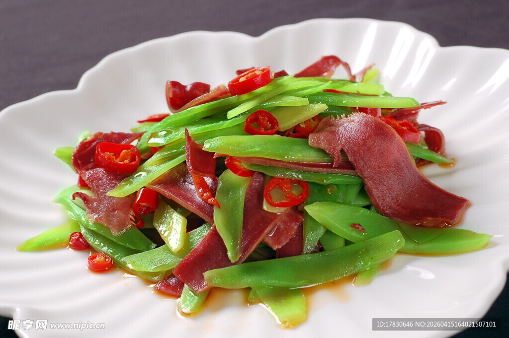 湘菜 香炒腊猪舌