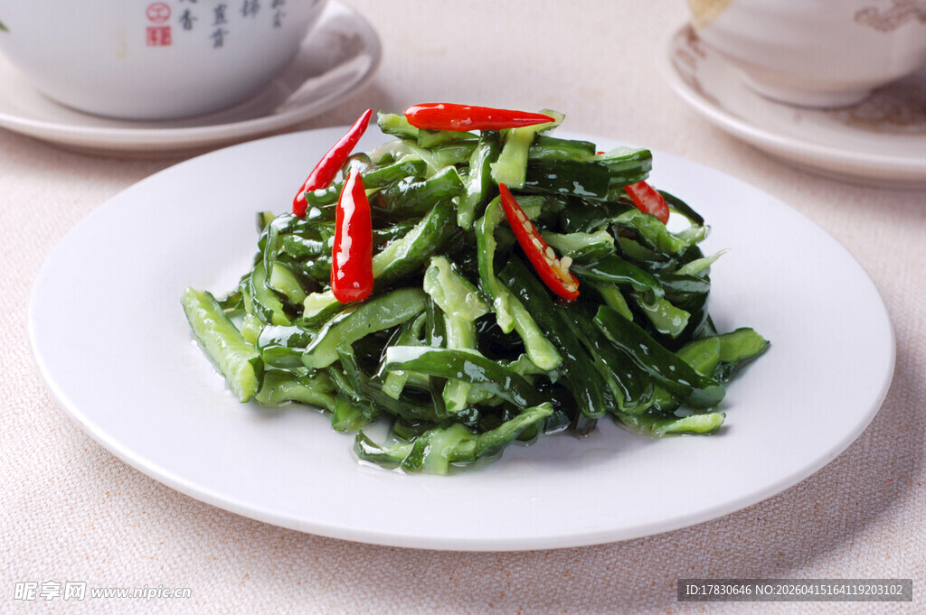 鲜椒青瓜干