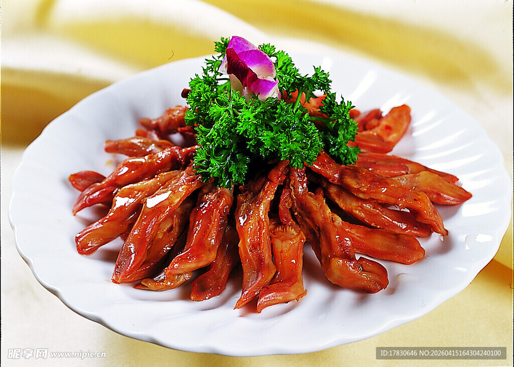 五香鸭舌