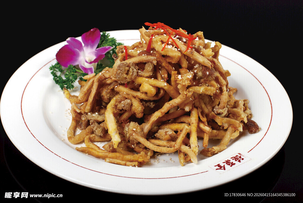烧汁茶树菇