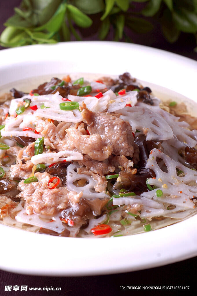 鲜藕肉片