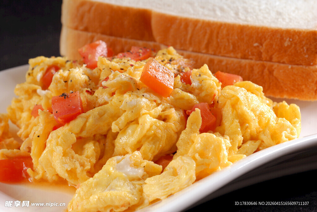 小吃 多彩胡椒炒蛋