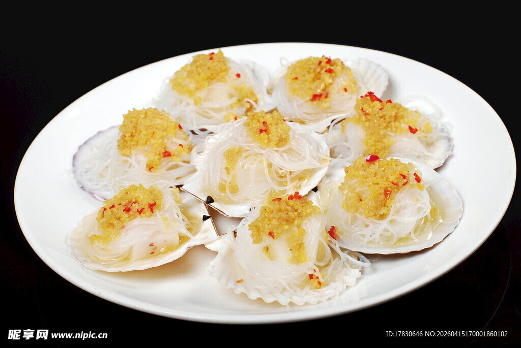 小米粉丝蒸鳕鱼