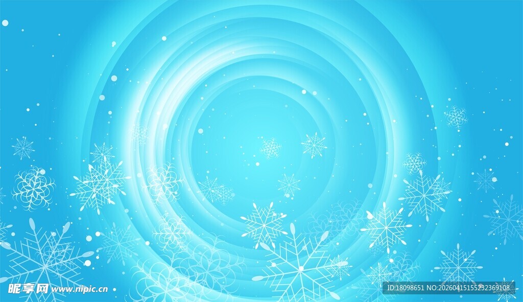 雪花背景素材