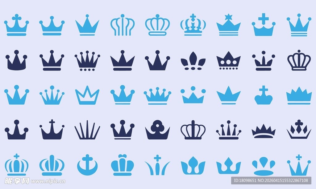 皇冠图标合集