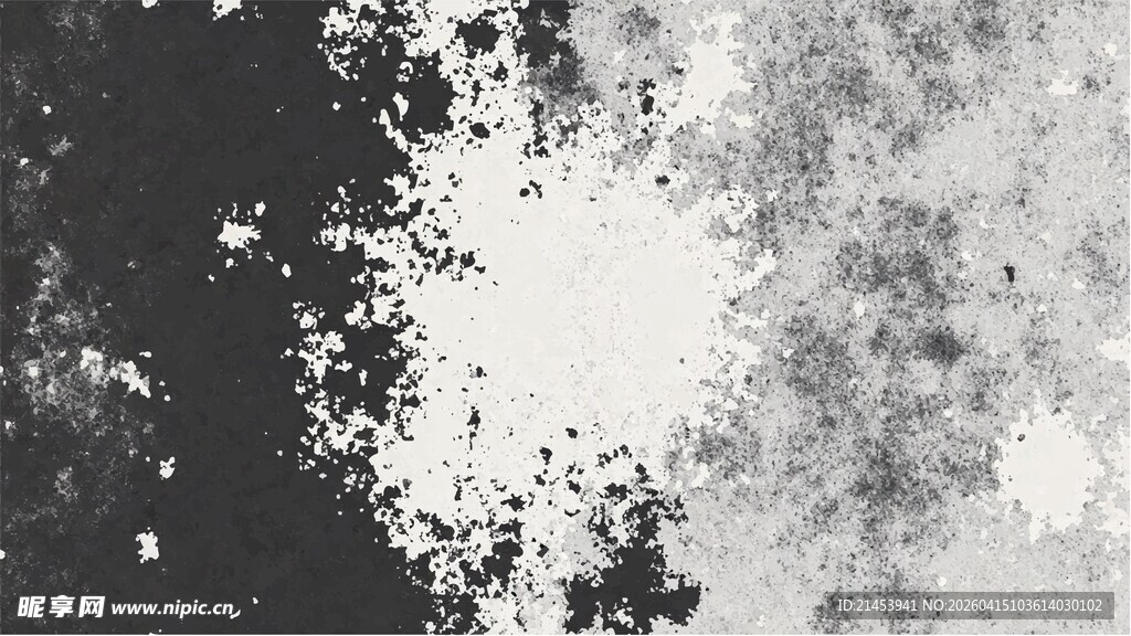 水墨斑驳背景