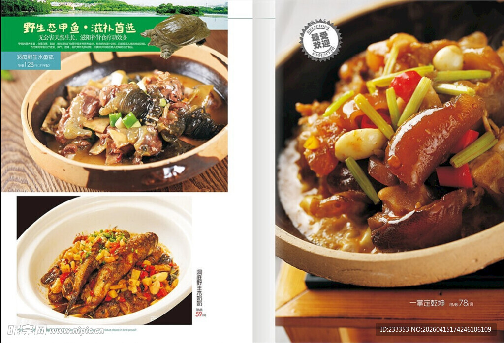 多样美味中式菜肴展示