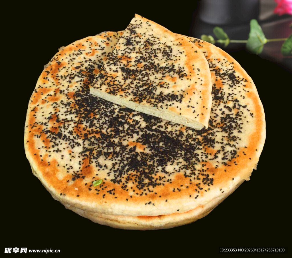 芝麻香酥饼一口好滋味